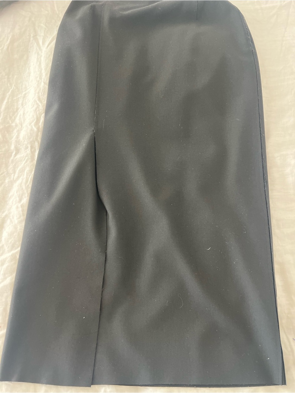 Elizabeth and James Black Pencil Skirt